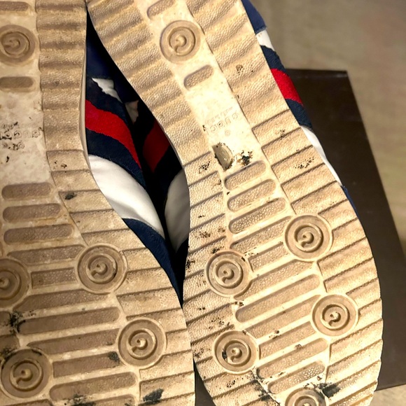 Women’s Blue 
, red, and White Gucci Sneakers - Picture 5 of 5
